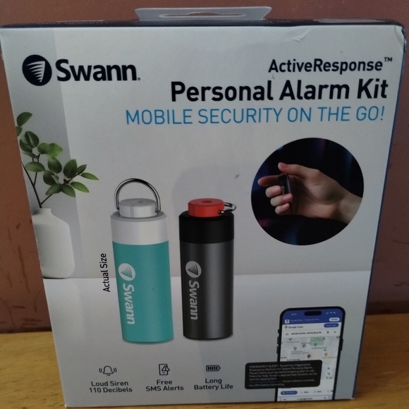 swann Other - New Swann Active Response Personal Alarm Kit Mobile Security On The Go